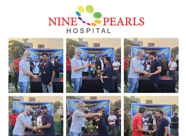 Nine Pearls Hospital Cricket Event